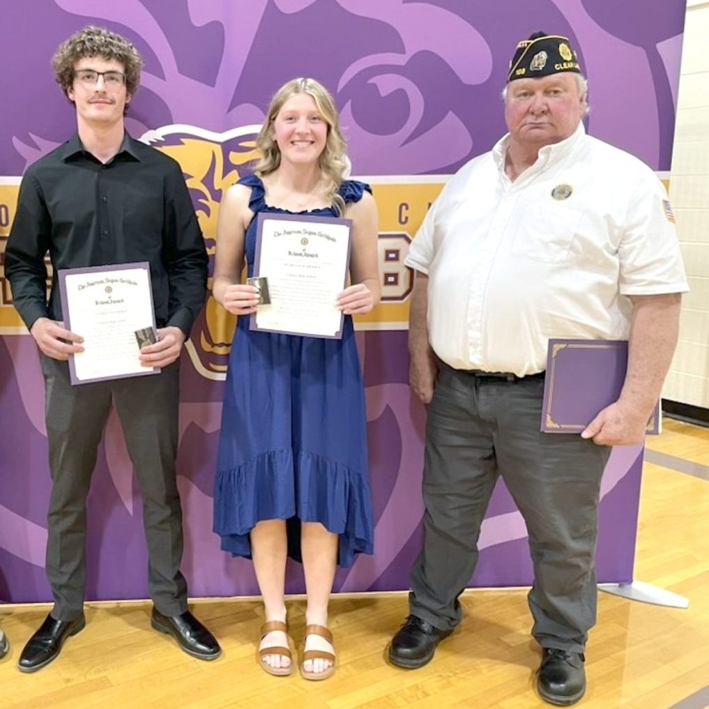 American Legion Certificate Nathan Isabelle
