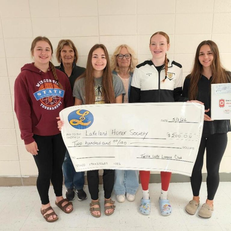Lakeland Honor Society Youth Service Award